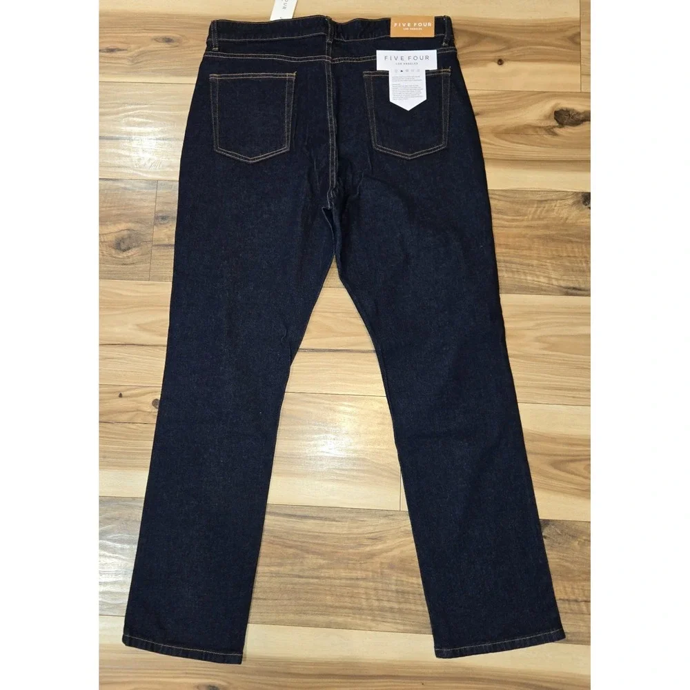 Five Four Rollins Jeans Mens Dark Indigo Size 36x32 Straight NWT‎